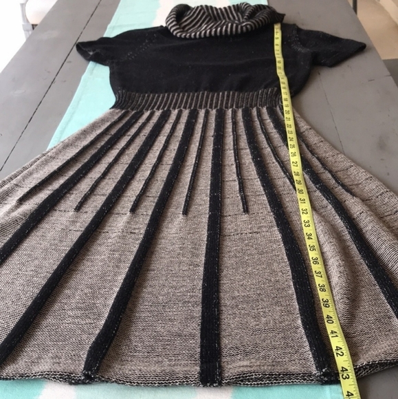 Alfani XL Cowl Neck Short Sleeve Sweater Dress #O9 - Picture 11 of 11